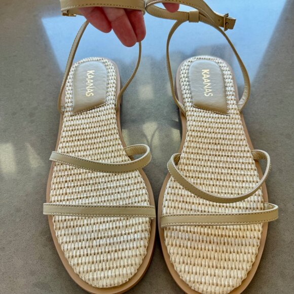 KAANAS Strappy Sandals - NEW - Picture 1 of 5